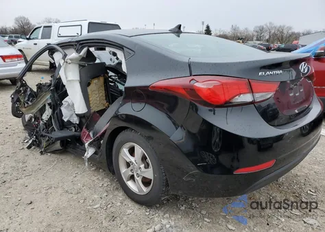 2014 Hyundai Elantra Se z USA, uszkodzony, nr VIN 5NPDH4AE2EH471072